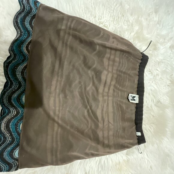 Missoni Metallic Knit Wave Skirt – Size 4 (S/XS) - Picture 7 of 8